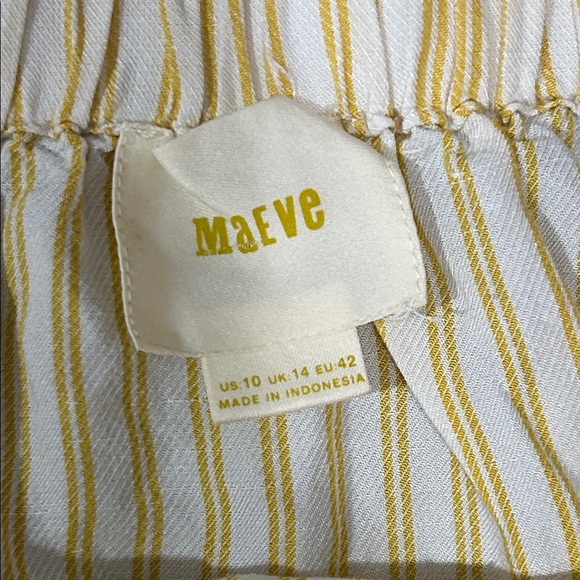 Maeve Anthropologie Clotille Off-The-Shoulder Blouse size 10 - Picture 2 of 6